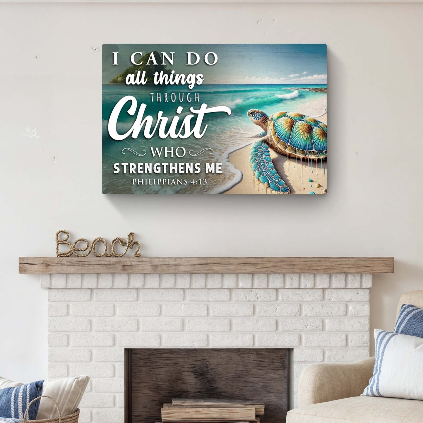 I Can Do All Things Faith Canvas Wall Art