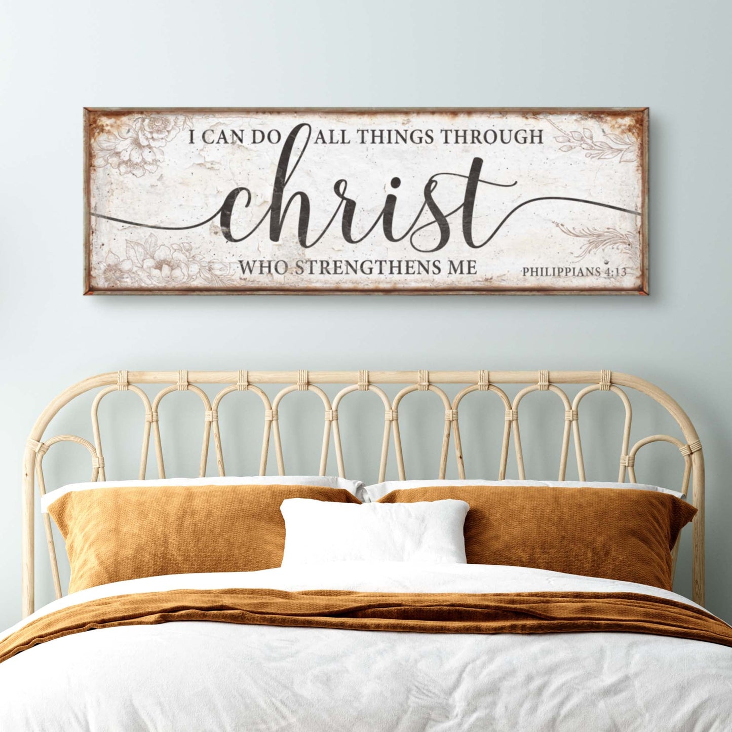 I Can Do All Things Through Christ Who Strengthens Me Canvas