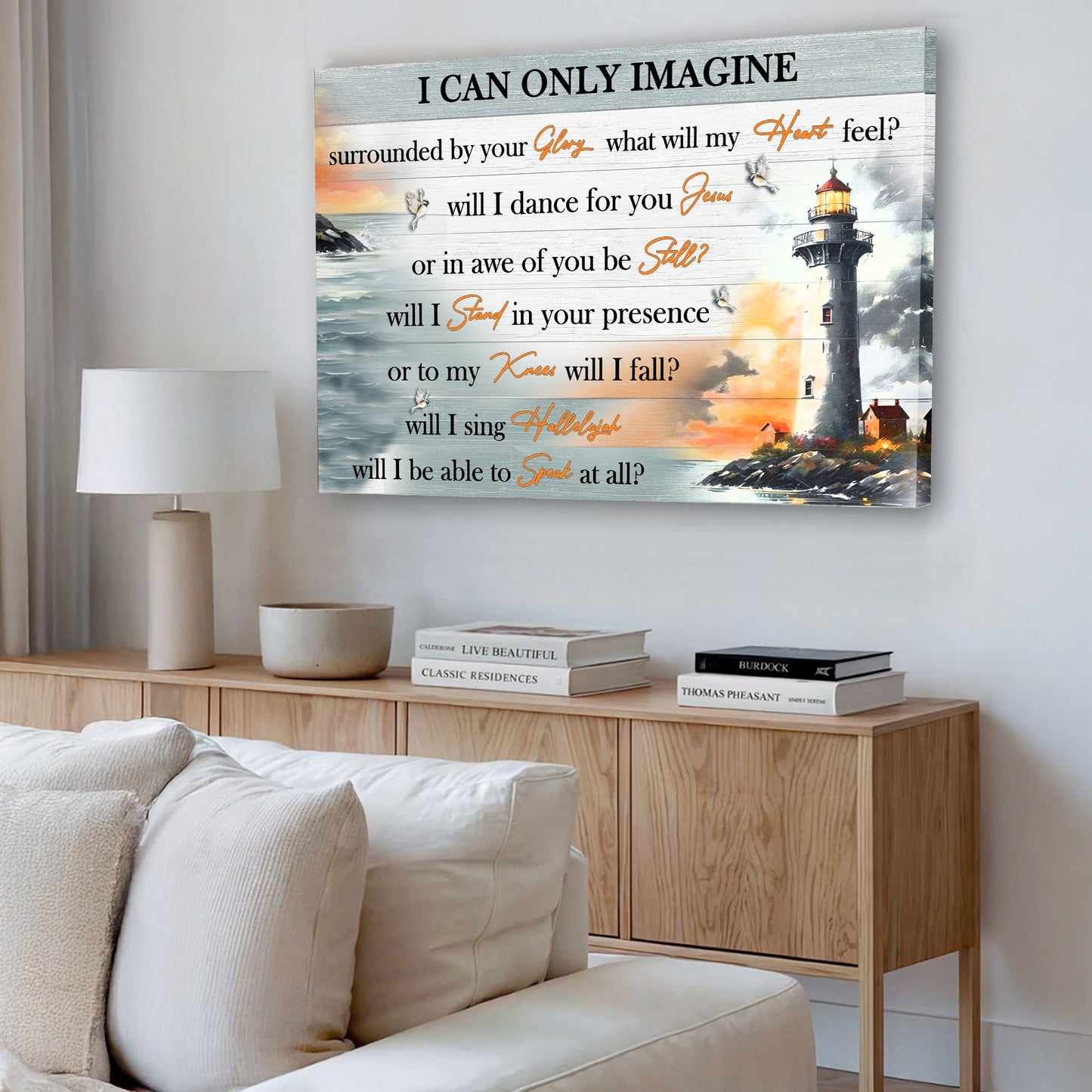 I Can Only Imagine Faith Canvas Wall Art