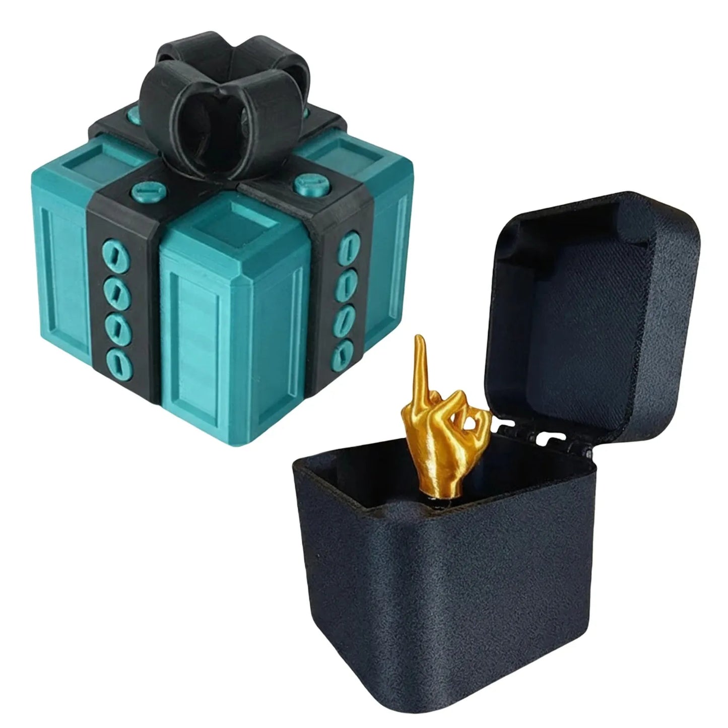 Middle Finger Prank Gift Box - Surprise Pop-Up Gag Gift