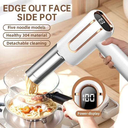 Electric Cordless Noodle Maker – Fresh, Homemade Noodles in Just 15 Seconds