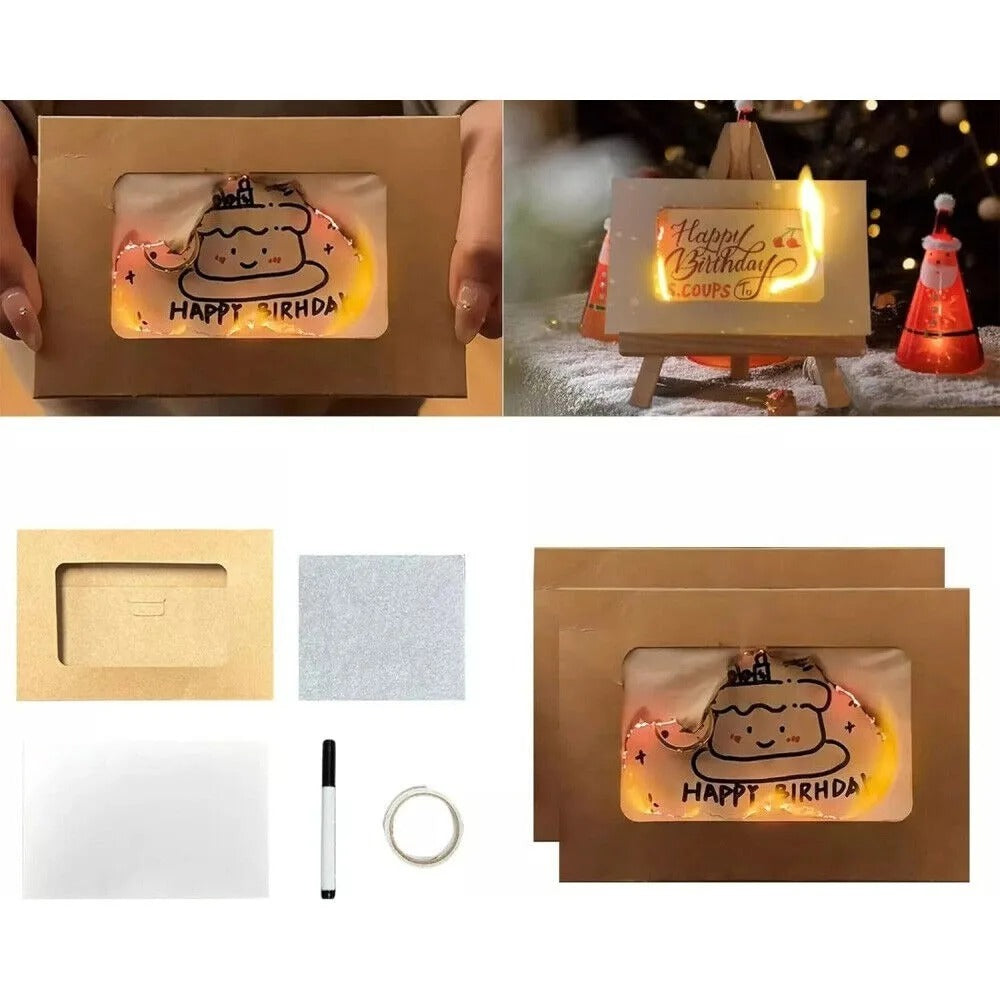 FlameCard – The Greeting Card That Sparks Real Magic!