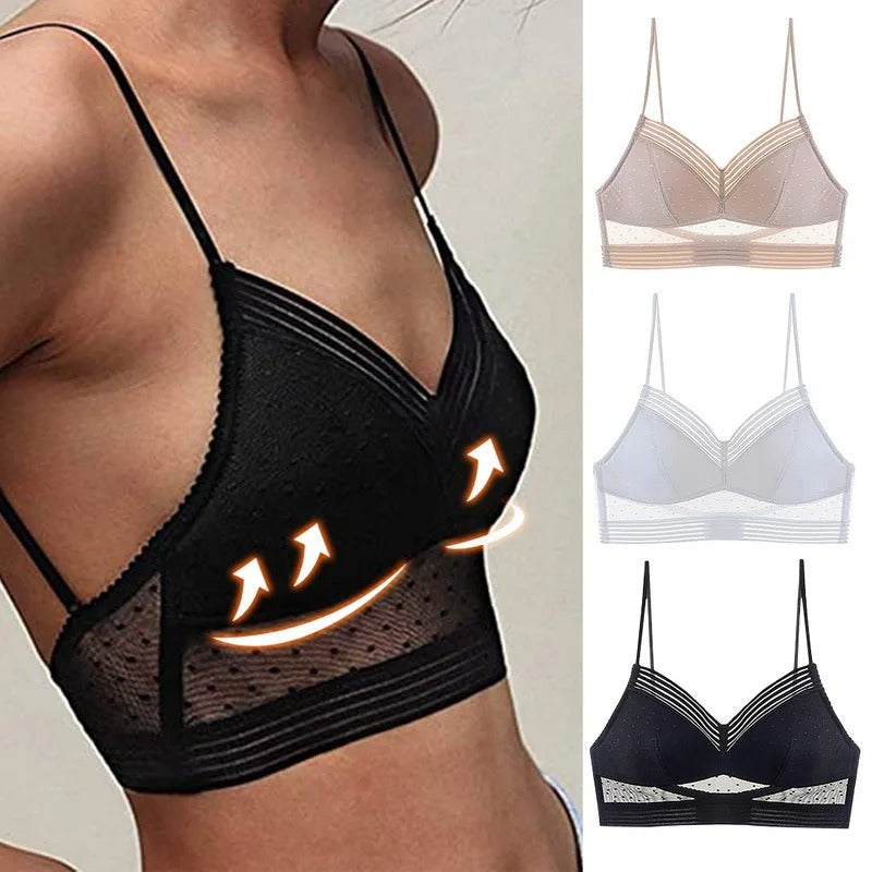 Aura Elegance: Invisible Backless Push Up Bra | Buy 1 Get 1 FREE - Offer Ends Today!