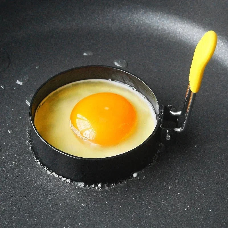 PerfectRounds™ Egg Ring Set - Effortless Breakfast, Perfect Every Time!