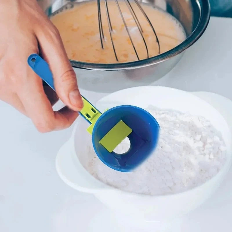 Protein Powder Scoop with Funnel: No More Spills