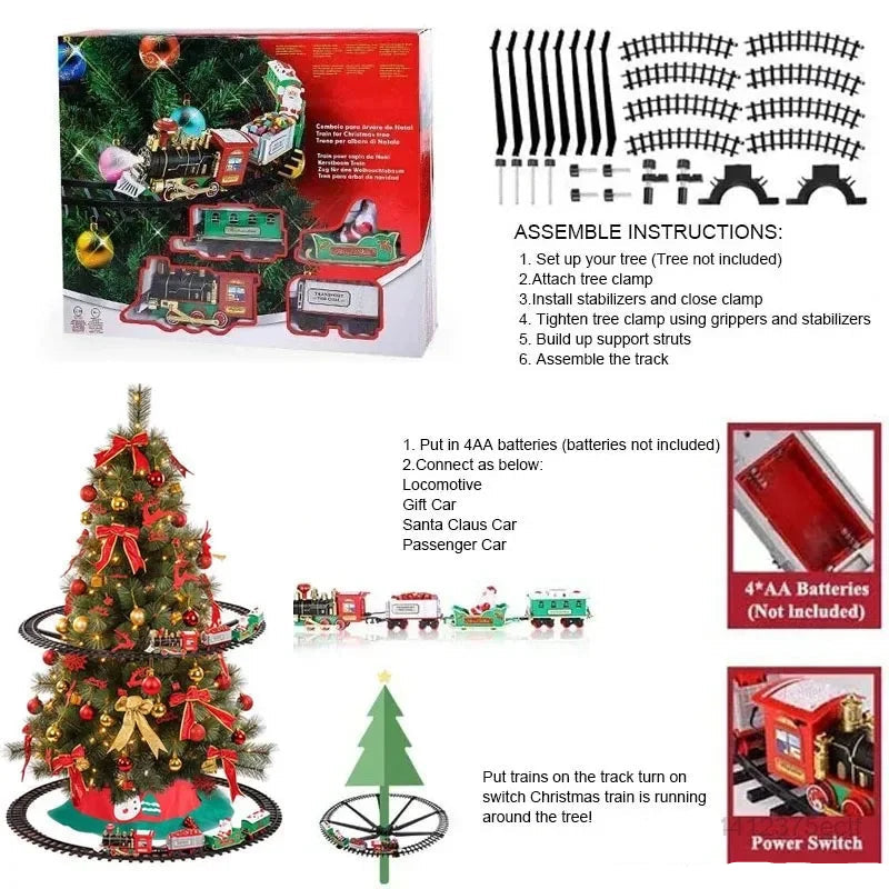 Christmas Train Set: Create Moving Holiday Magic