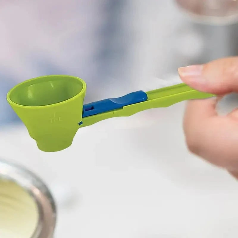 Protein Powder Scoop with Funnel: No More Spills