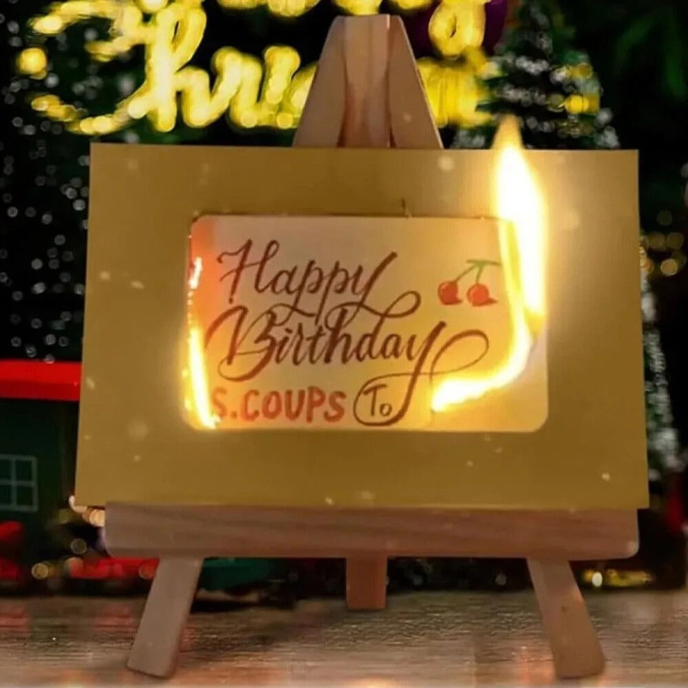 FlameCard – The Greeting Card That Sparks Real Magic!