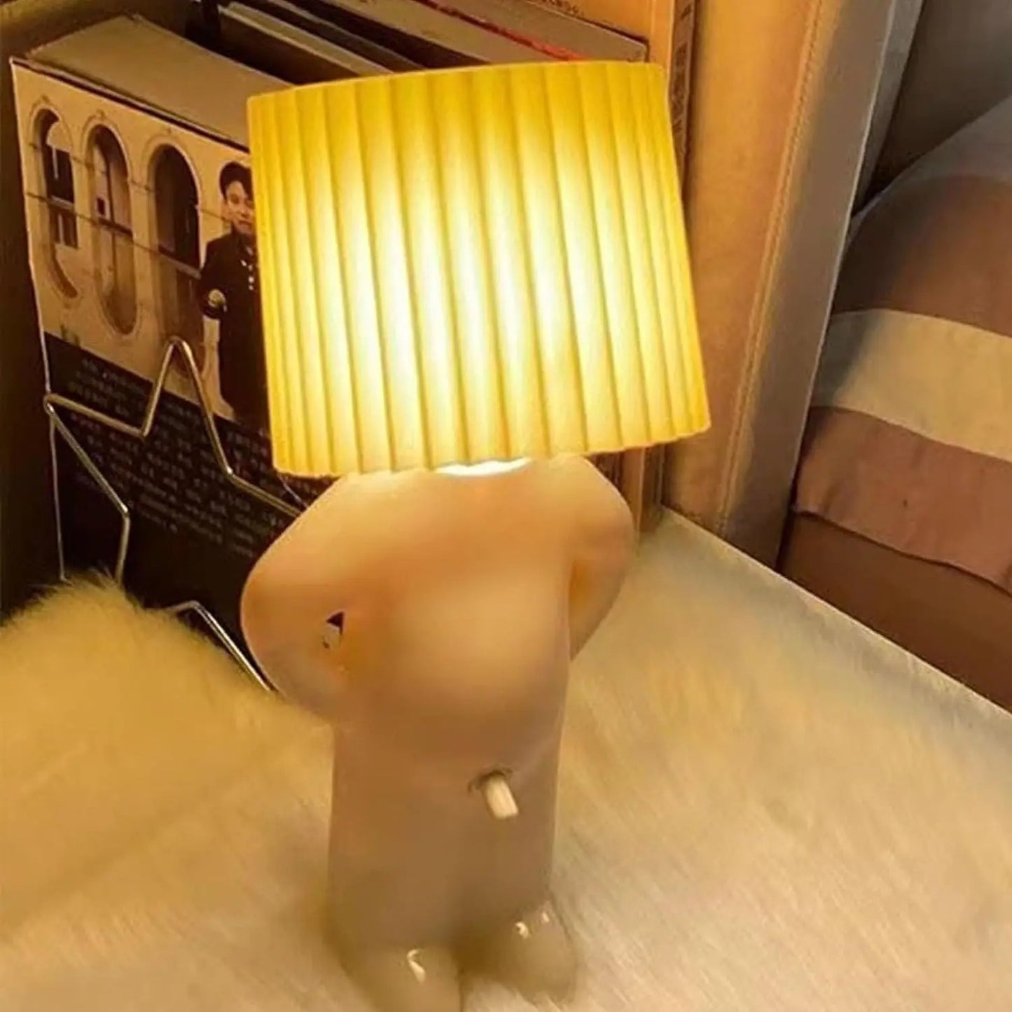 ShyGuy Lamp™ - Add a Playful Glow to Your Space!