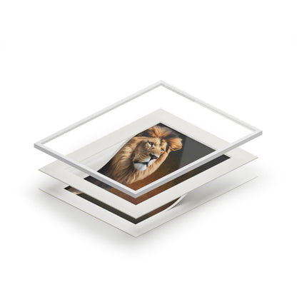 Majestic Lion Framed Fine Art Print