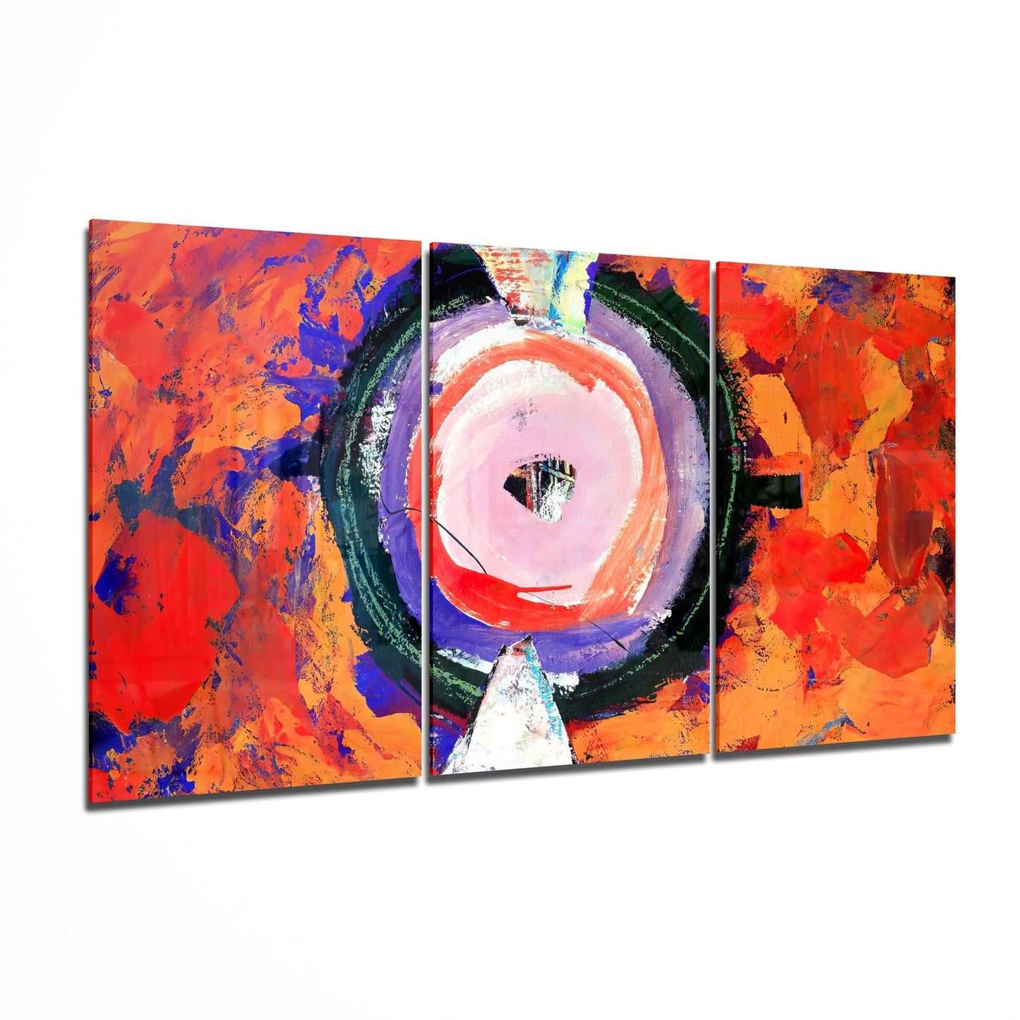 The hole glass wall art