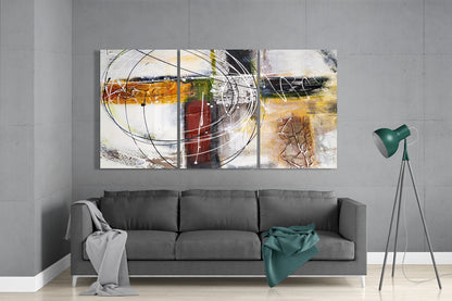 Here Glass Wall Art