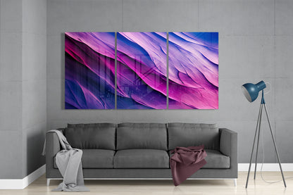 Purple Glass Wall Art