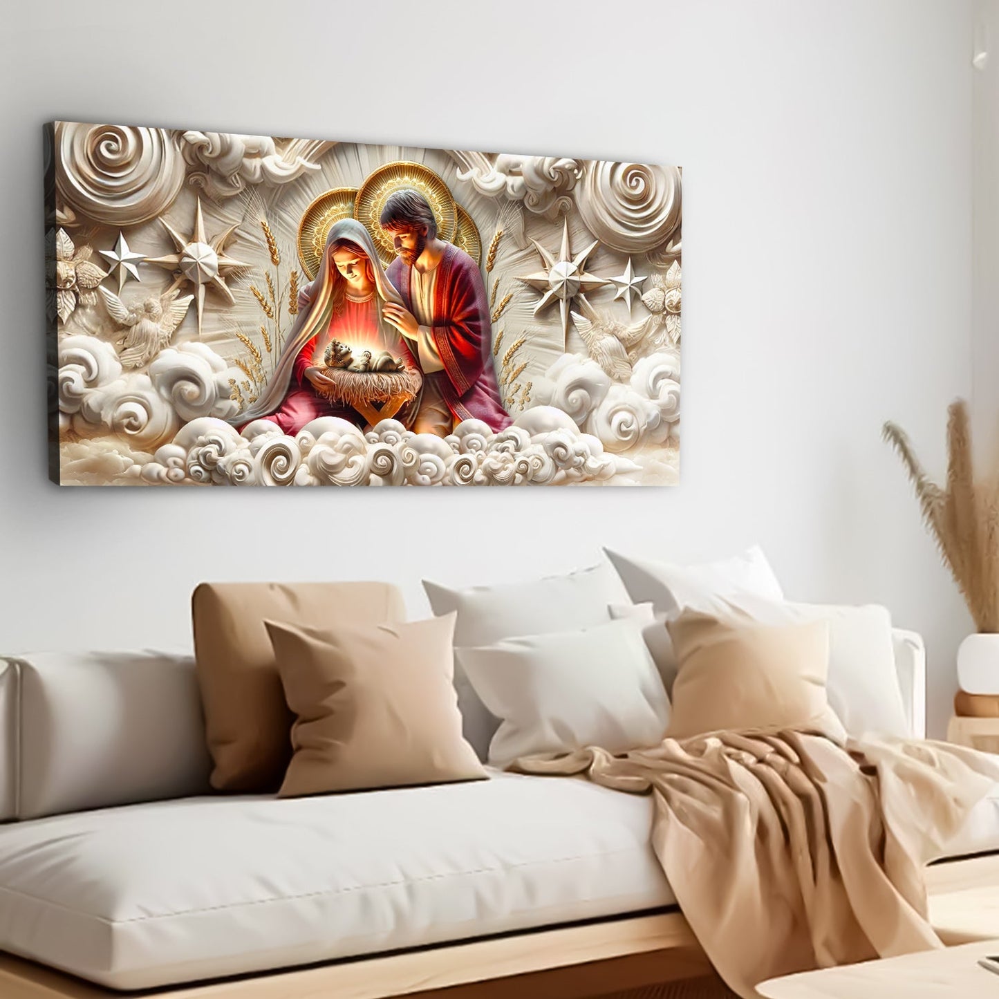 3D Faith Canvas Wall Art