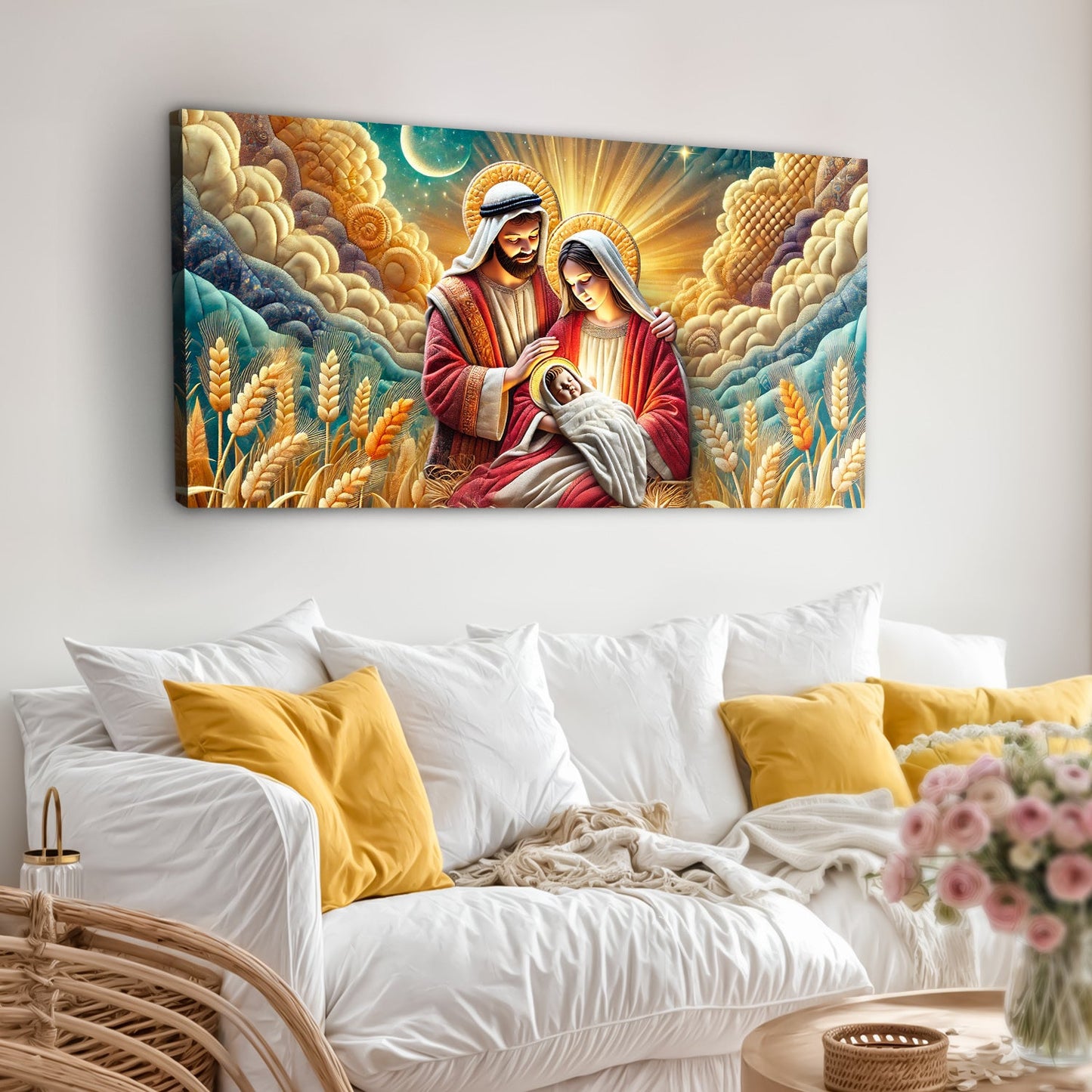 3D Faith Canvas Wall Art III
