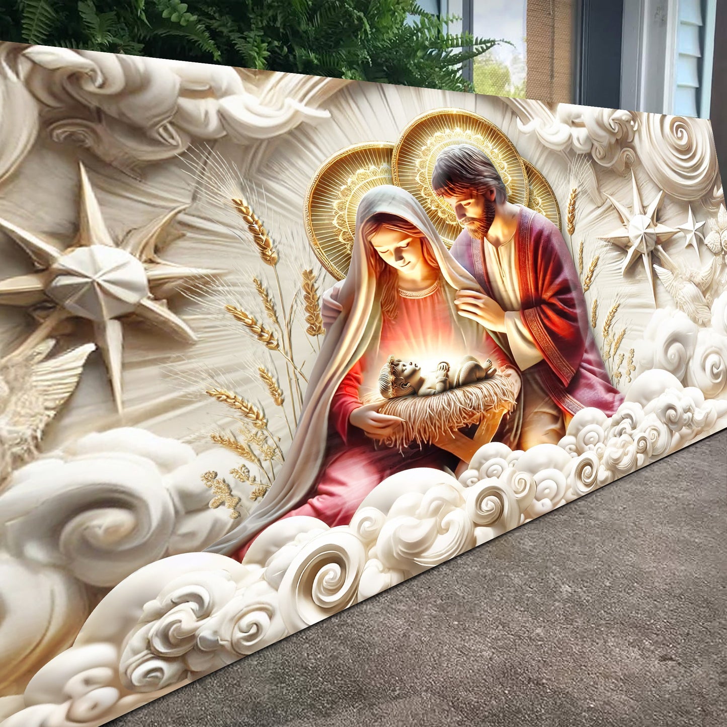 3D Faith Canvas Wall Art