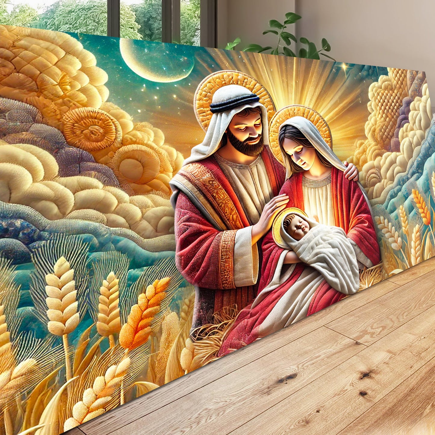 3D Faith Canvas Wall Art III