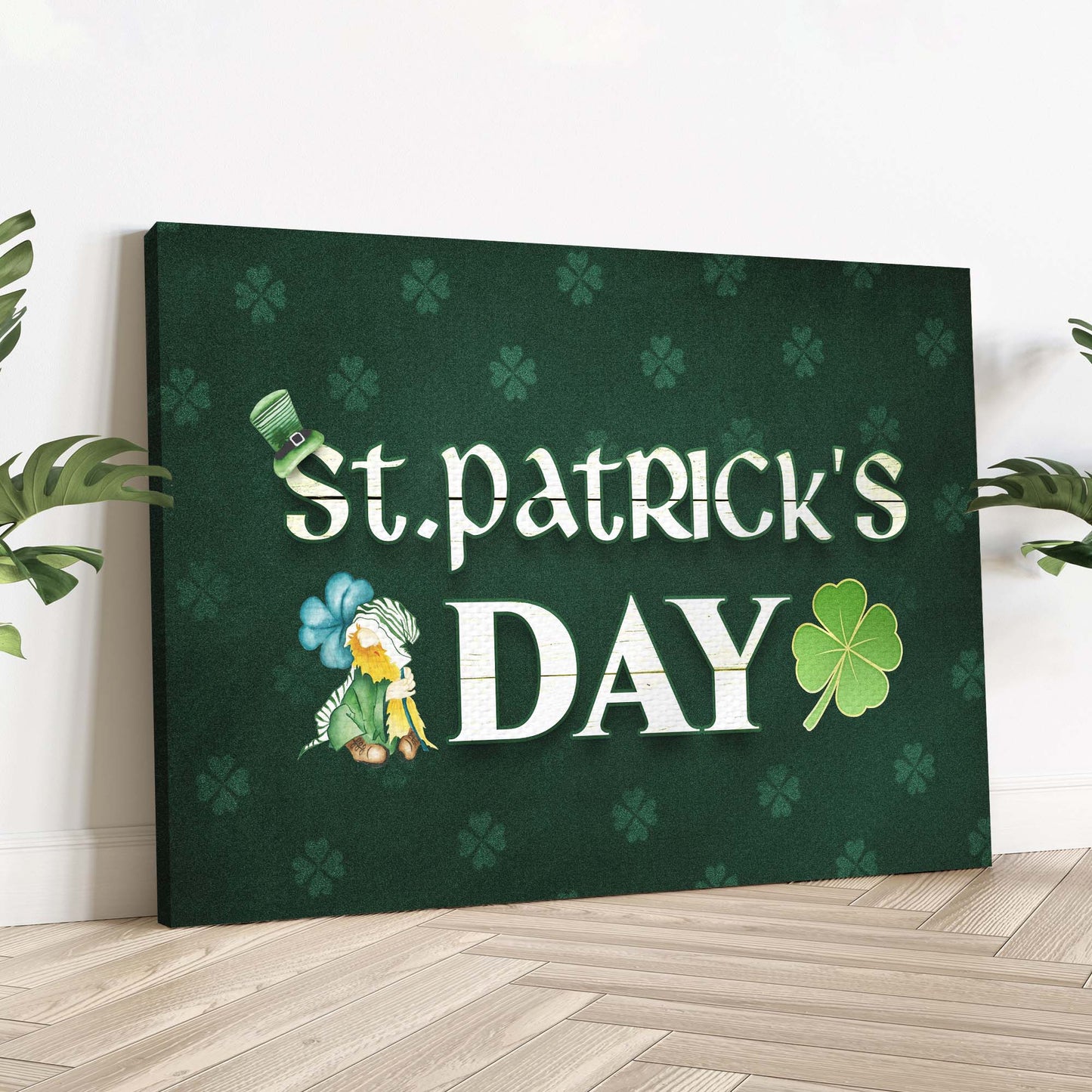 St. Patrick's Day Festive Canvas Wall Art