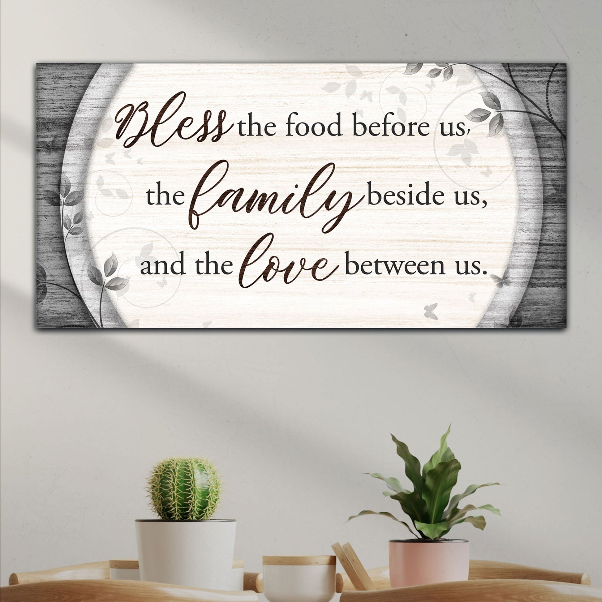 The Best Things in Life canvas wall art sign for farmhouse home decor