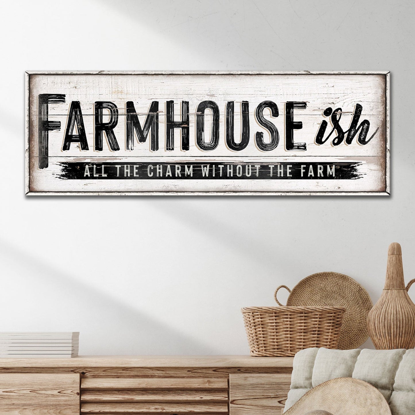 Farmhouse-Ish Canvas Wall Art