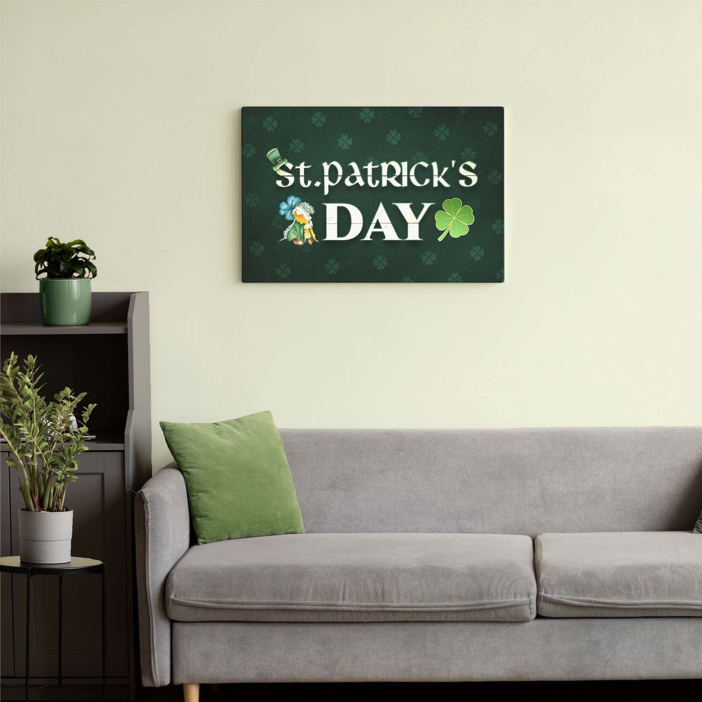St. Patrick's Day Festive Canvas Wall Art