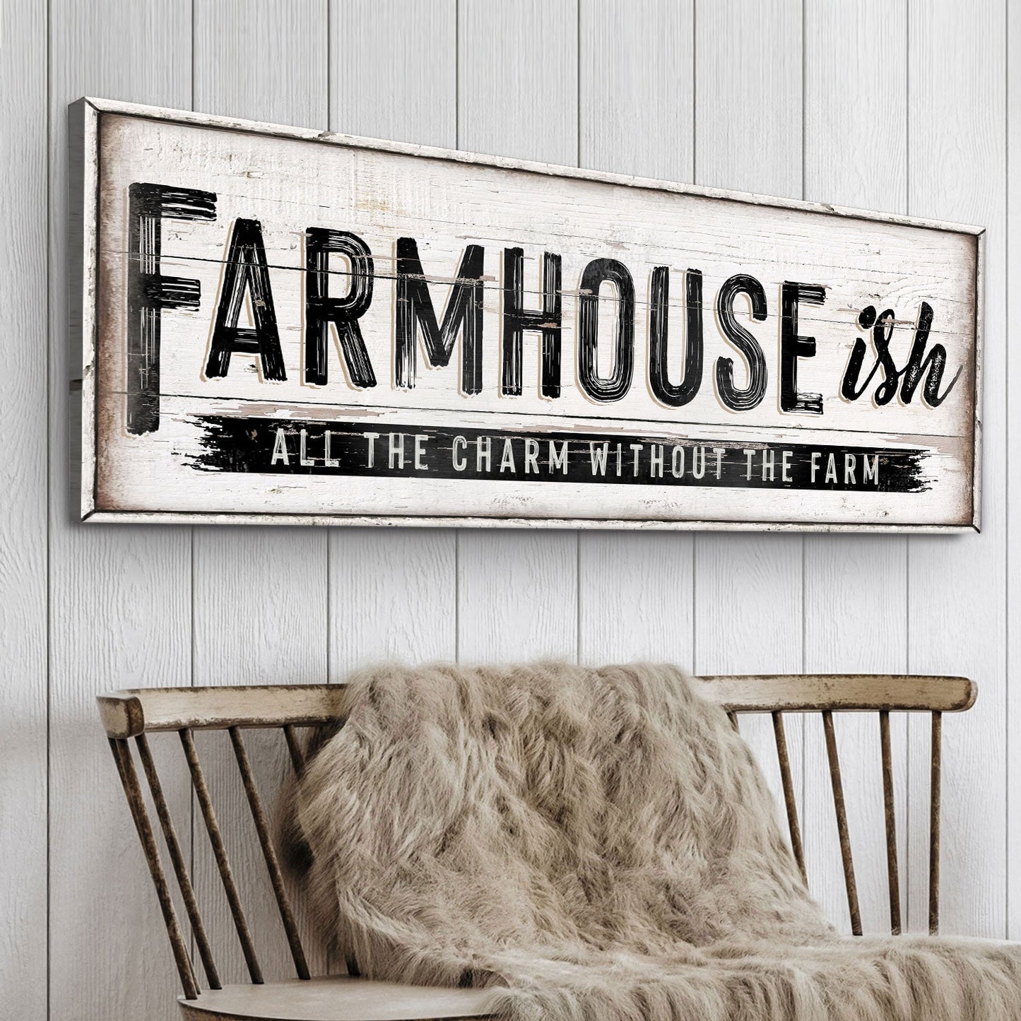 Farmhouse-Ish Canvas Wall Art