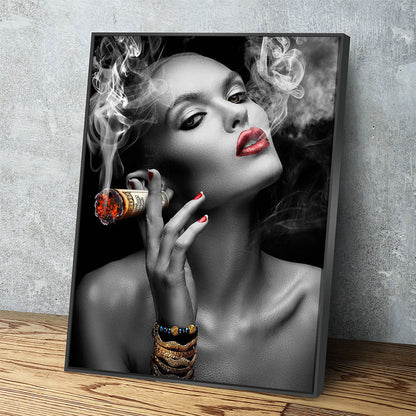 Money To Burn Canvas Wall Art