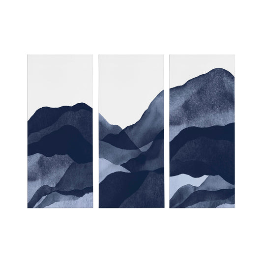 Mountain Range Canvas Wall Art Set