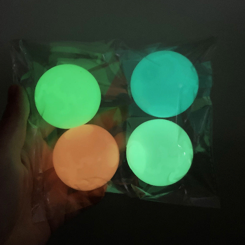 multicolor luminous wall balls for kids