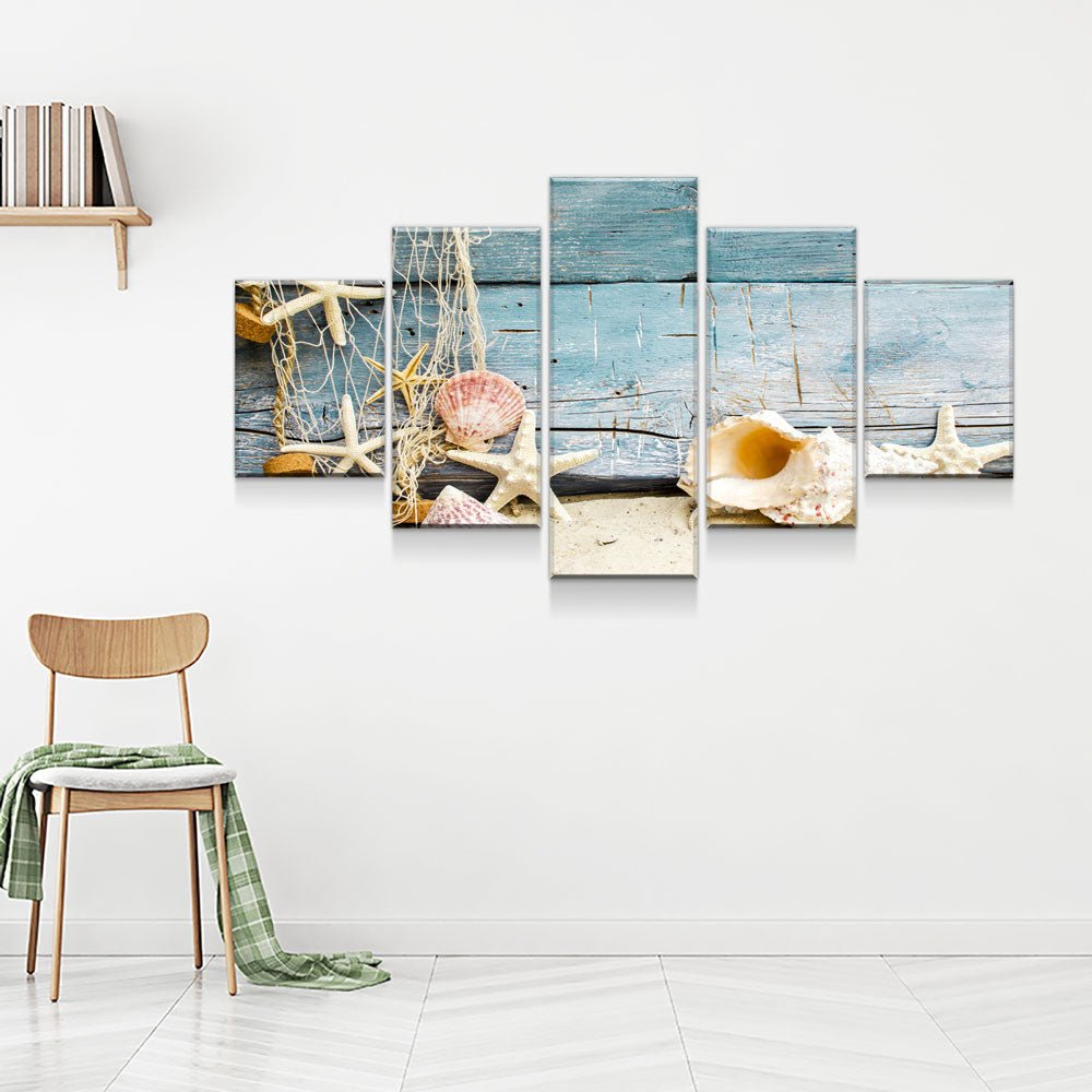 Nautical Collection 5-Piece Canvas Wall Art