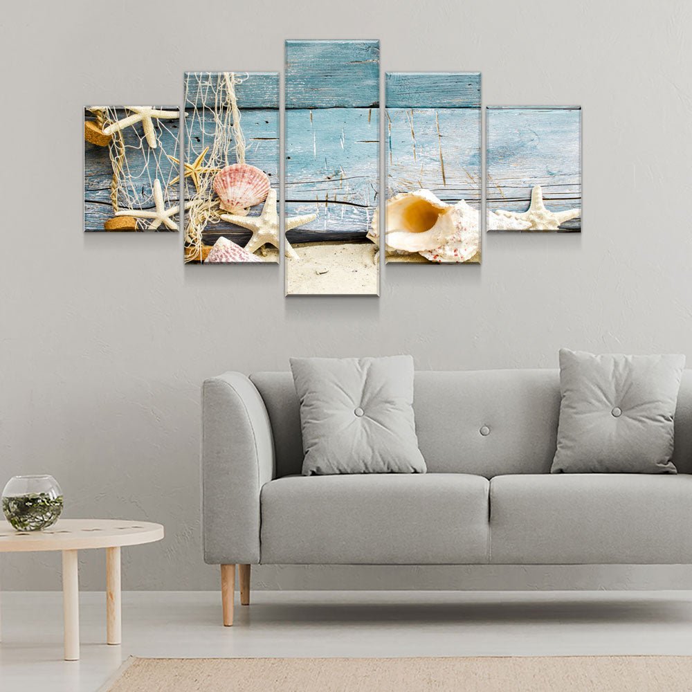 Nautical Collection 5-Piece Canvas Wall Art