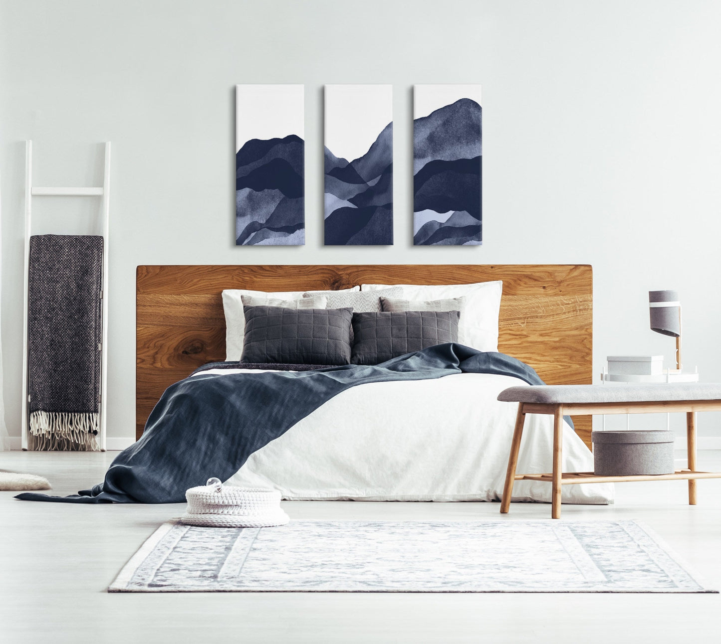 Mountain Range Canvas Wall Art Set