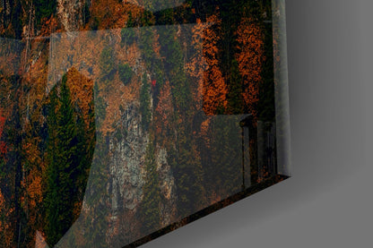Fairytale Castle Glass Wall Art