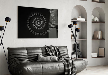 Stained Glass Window Spiral Dome Glass Wall Art