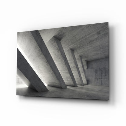 Architectural Walls brutalist glass wall art