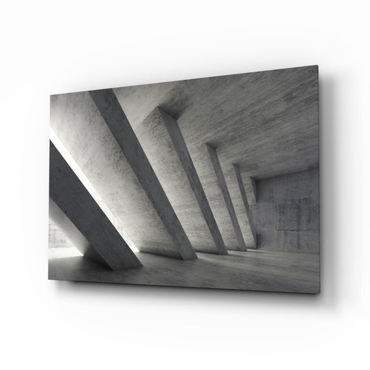 Architectural Walls brutalist glass wall art