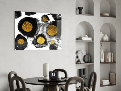 Abstract Colors Glass Wall Art