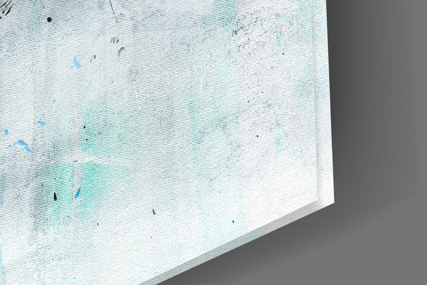 Storm Cloud Abstract Glass Wall Art