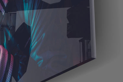 Be Quiet! Glass Wall Art