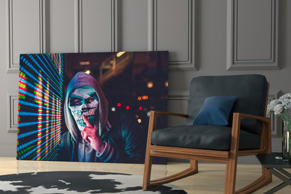 Be Quiet! Glass Wall Art