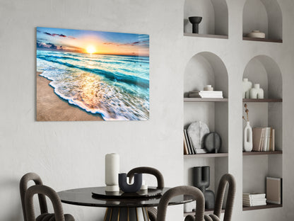 Sunset Glass Wall Art