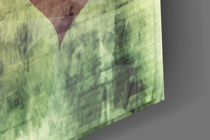Hearts Glass Wall Art