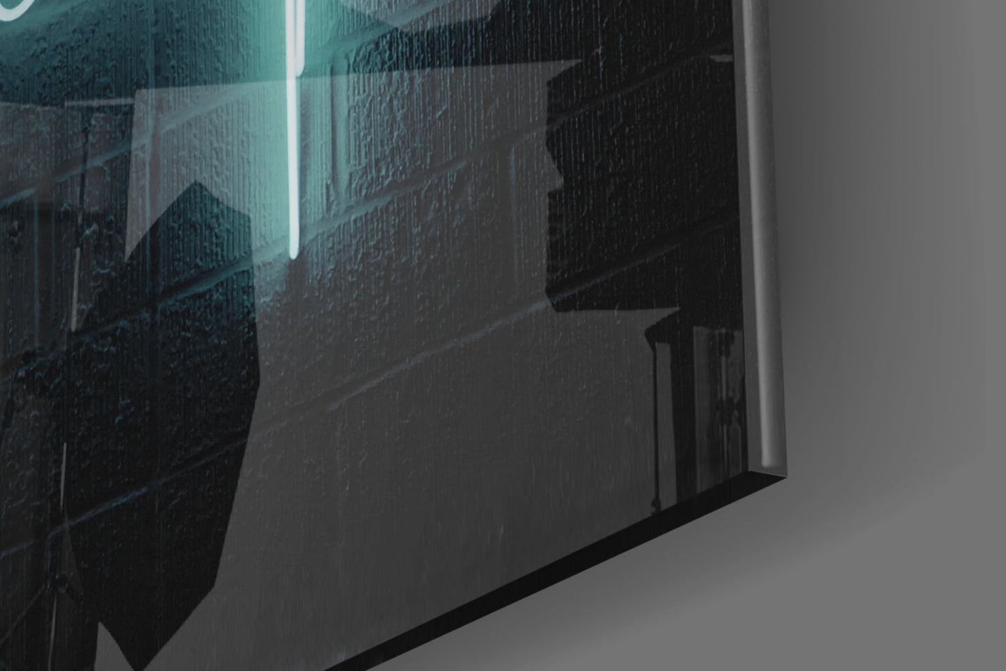 Stay In The Loop Glass Wall Art