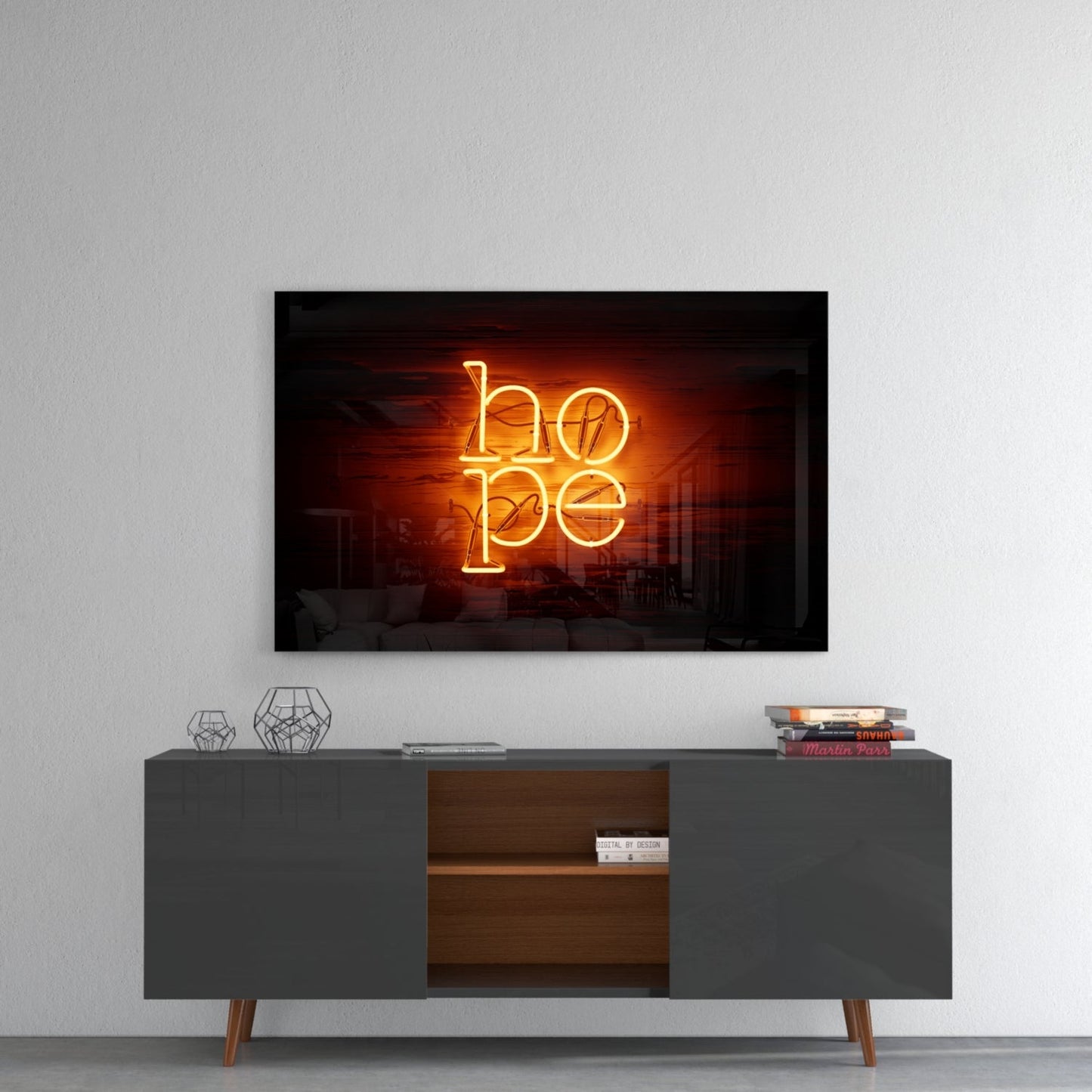 Hope Glass Wall Art