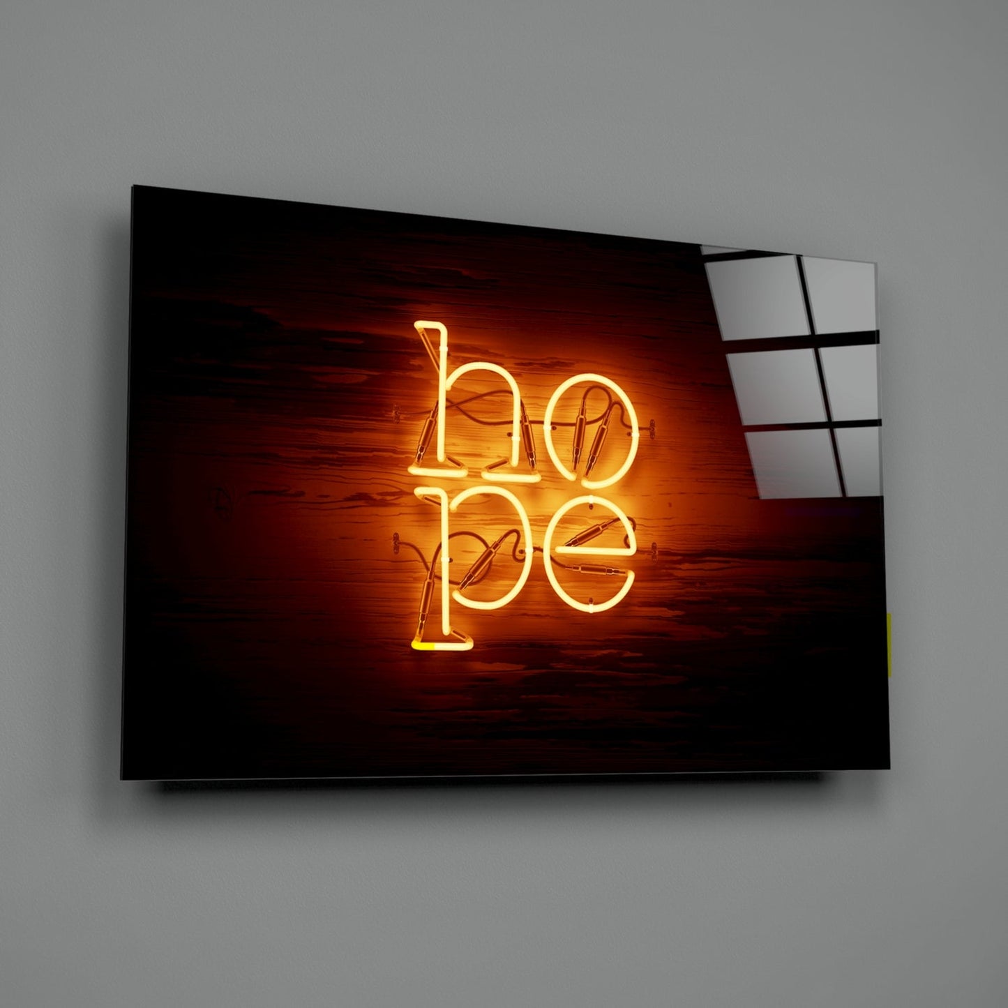 Hope Glass Wall Art