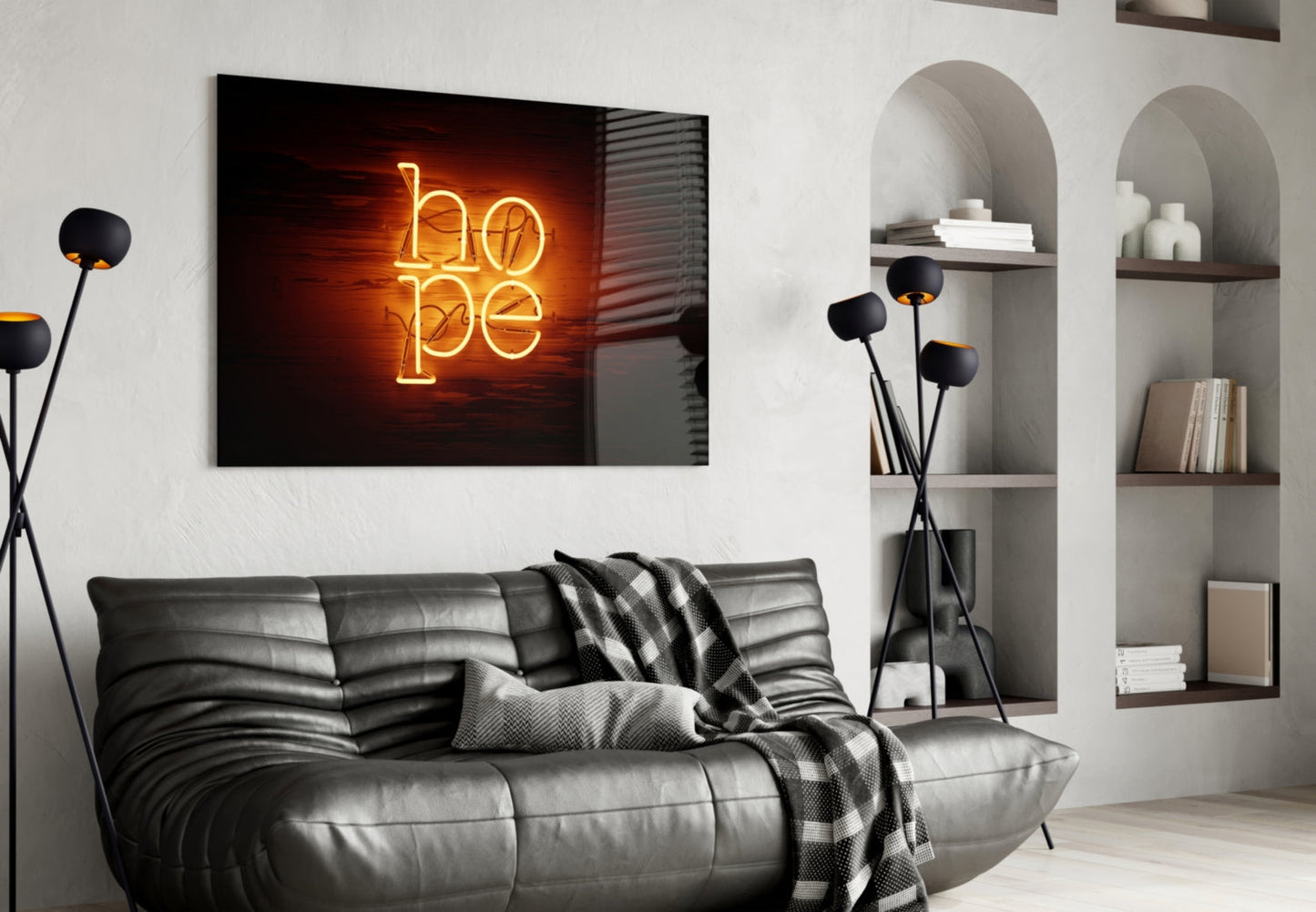 Hope Glass Wall Art