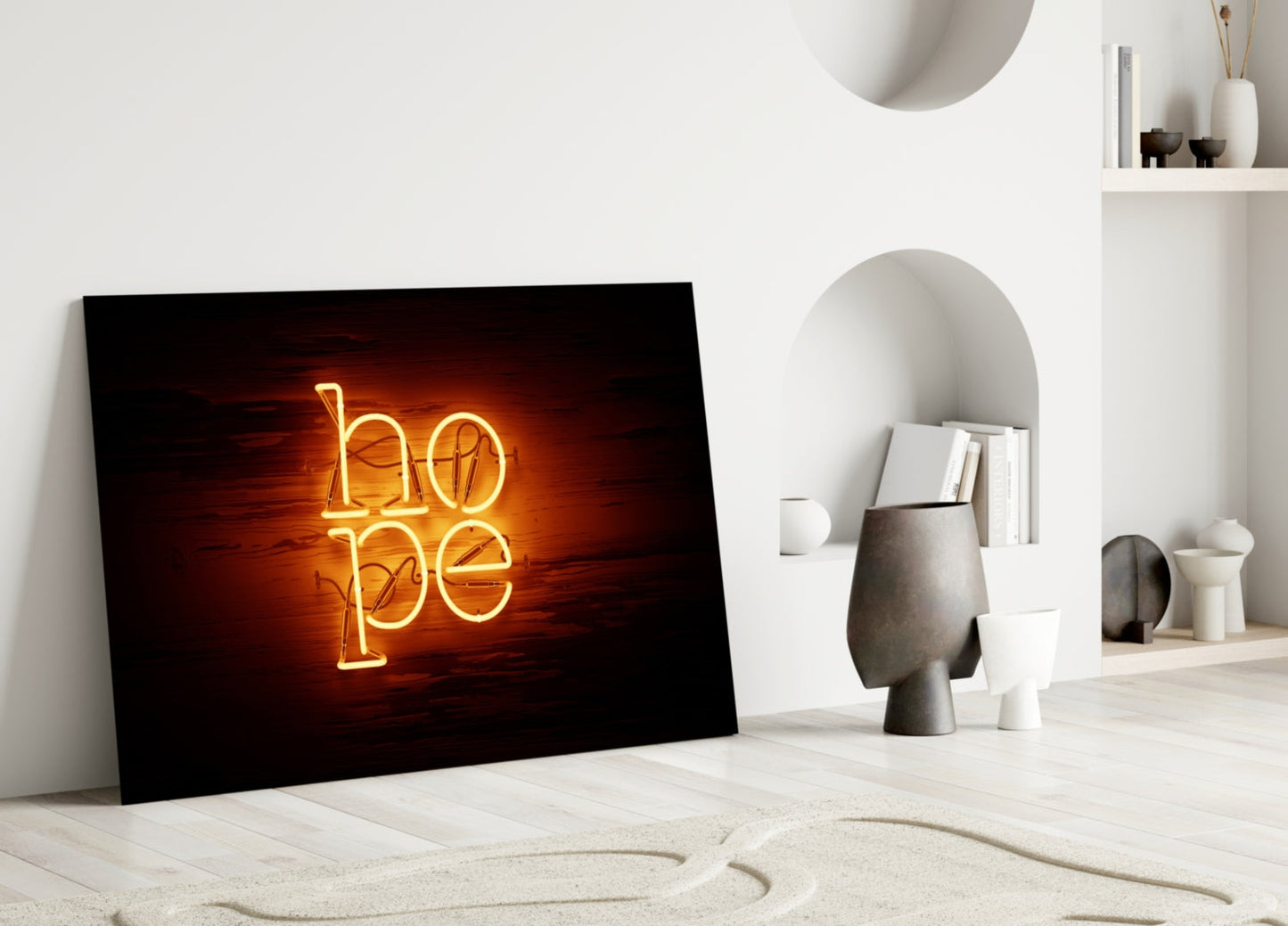 Hope Glass Wall Art