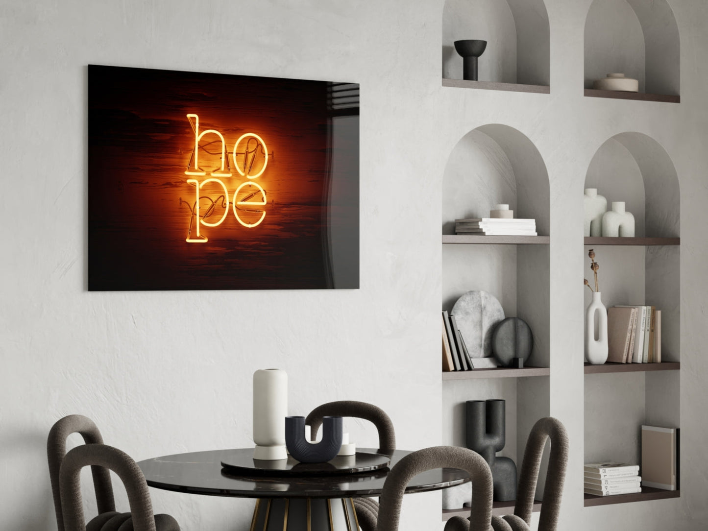 Hope Glass Wall Art