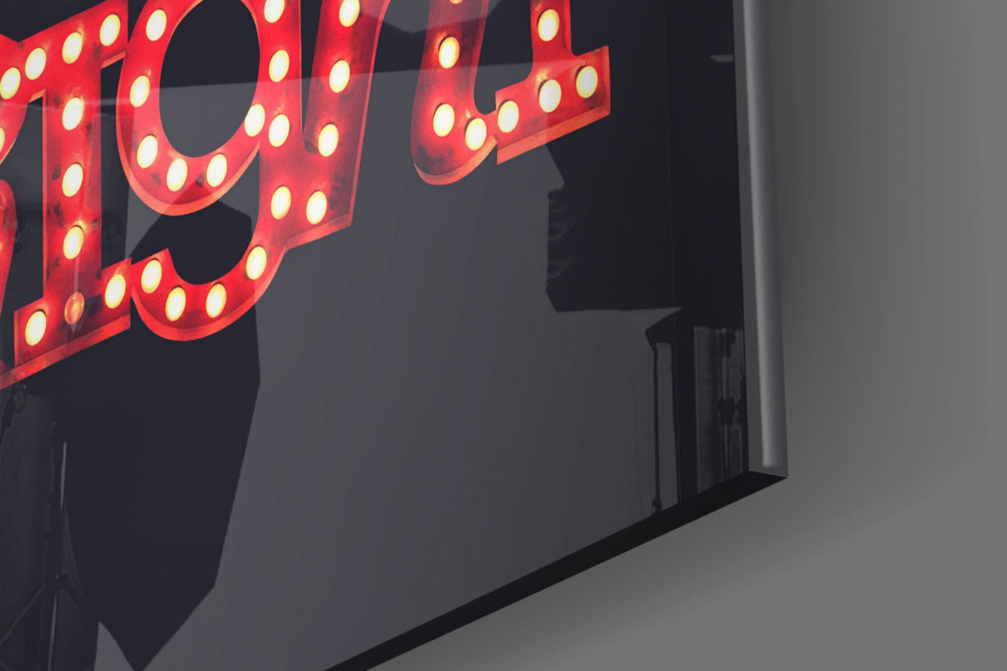 Yeah You Right Glass Wall Art