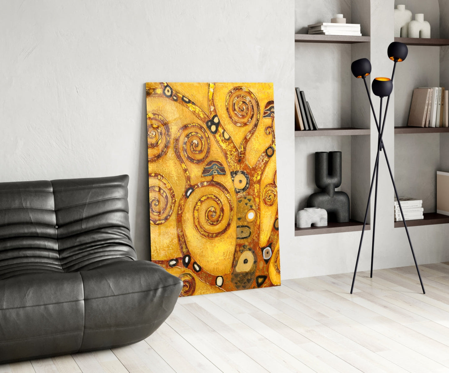 Klimt Tree of Life Glass Wall Art